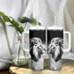 Custom Rugby Africa Kenya Tumbler With Handle Black Kenyan 22-23 Motif - African Pride