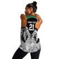 Custom Rugby Africa Kenya Women Racerback Tank Black Kenyan 22-23 Motif - African Pride