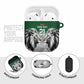 Custom Rugby Africa Kenya AirPods Case Green Kenyan 22-23 Motif