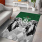 Custom Rugby Africa Kenya Area Rug Green Kenyan 22-23 Motif - African Pride