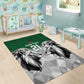 Custom Rugby Africa Kenya Area Rug Green Kenyan 22-23 Motif - African Pride