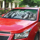 Custom Rugby Africa Kenya Auto Sun Shade Green Kenyan 22-23 Motif