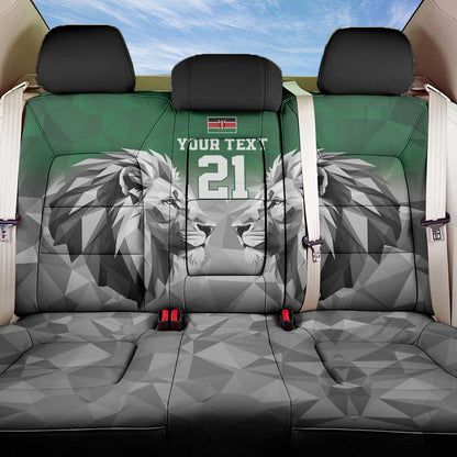 Custom Rugby Africa Kenya Back Car Seat Cover Green Kenyan 22-23 Motif - African Pride
