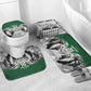 Custom Rugby Africa Kenya Bathroom Set Green Kenyan 22-23 Motif