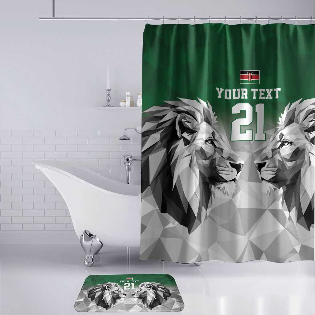Custom Rugby Africa Kenya Bathroom Set Green Kenyan 22-23 Motif