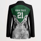 Custom Rugby Africa Kenya Blazer Green Kenyan 22-23 Motif