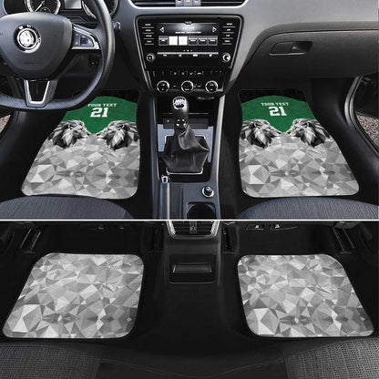 Custom Rugby Africa Kenya Car Mats Green Kenyan 22-23 Motif - African Pride