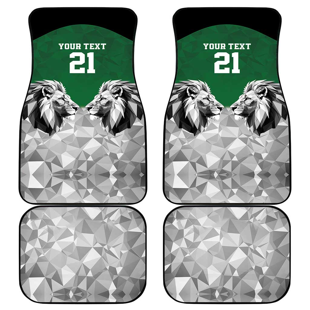 Custom Rugby Africa Kenya Car Mats Green Kenyan 22-23 Motif - African Pride