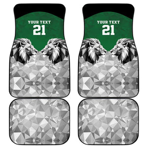 Custom Rugby Africa Kenya Car Mats Green Kenyan 22-23 Motif - African Pride