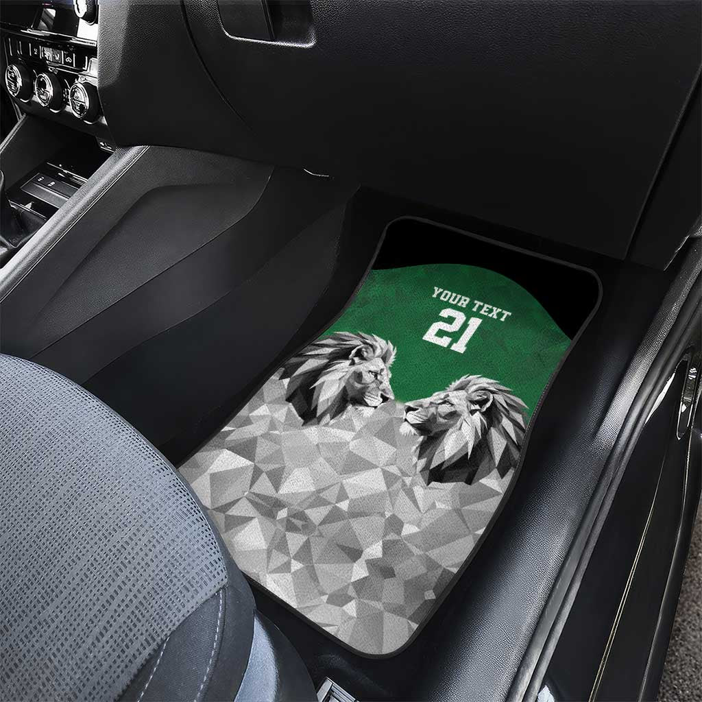 Custom Rugby Africa Kenya Car Mats Green Kenyan 22-23 Motif - African Pride
