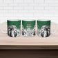 Custom Rugby Africa Kenya Ceramic Mug Green Kenyan 22-23 Motif