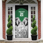 Custom Rugby Africa Kenya Door Cover Green Kenyan 22-23 Motif