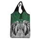 Custom Rugby Africa Kenya Grocery Bag Green Kenyan 22-23 Motif - African Pride