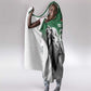 Custom Rugby Africa Kenya Hooded Blanket Green Kenyan 22-23 Motif - African Pride