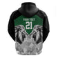 Custom Rugby Africa Kenya Hoodie Green Kenyan 22-23 Motif - African Pride