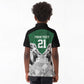Custom Rugby Africa Kenya Kid Polo Shirt Green Kenyan 22-23 Motif - African Pride