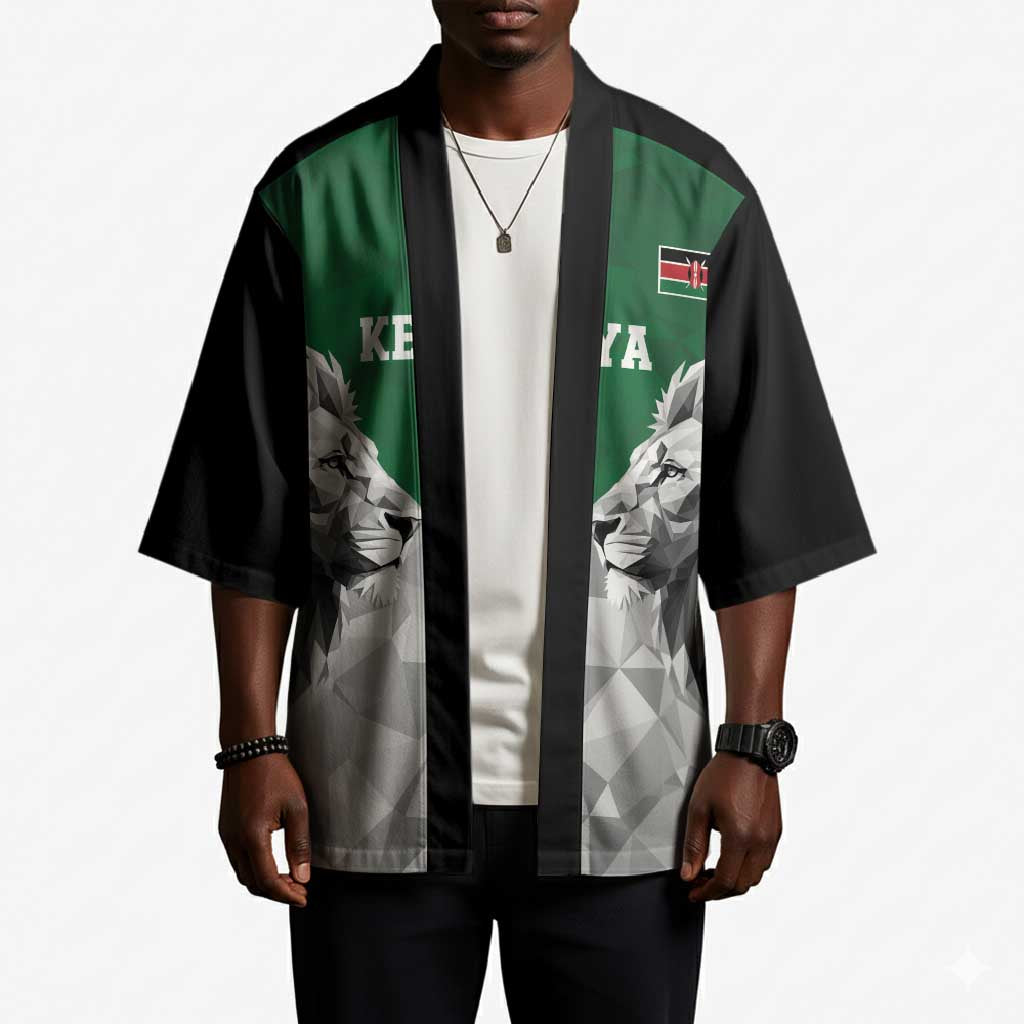 Custom Rugby Africa Kenya Kimono Green Kenyan 22-23 Motif