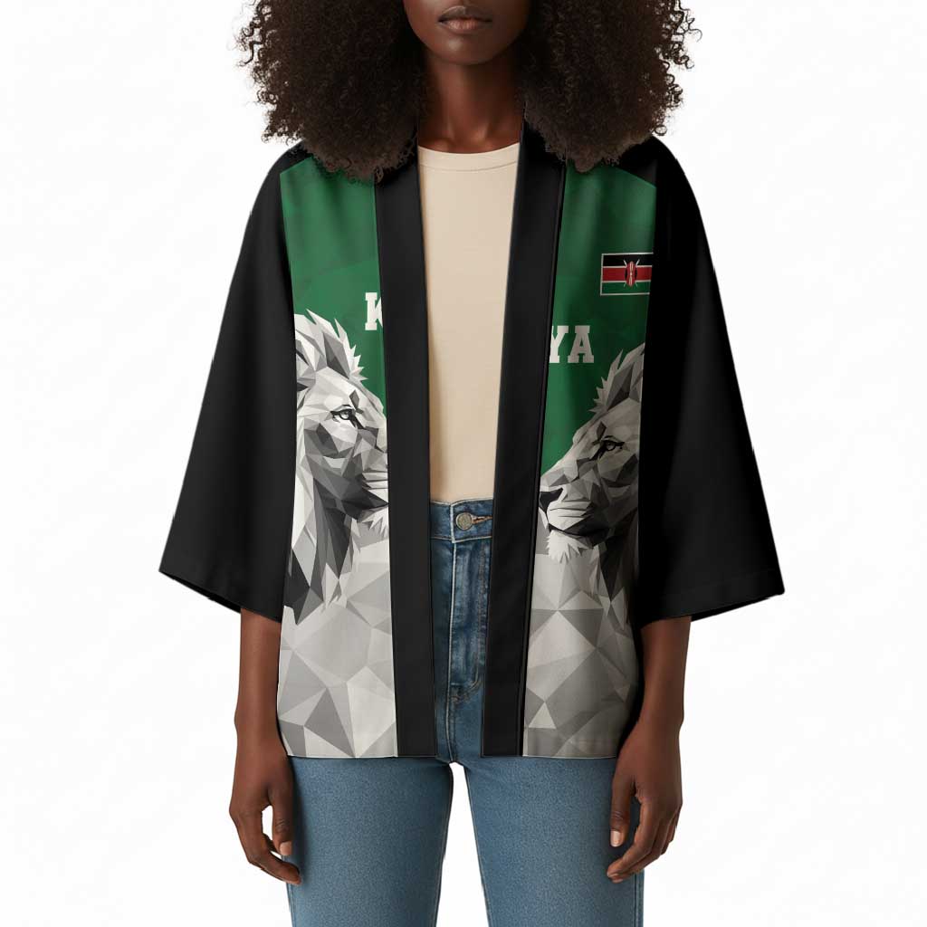 Custom Rugby Africa Kenya Kimono Green Kenyan 22-23 Motif