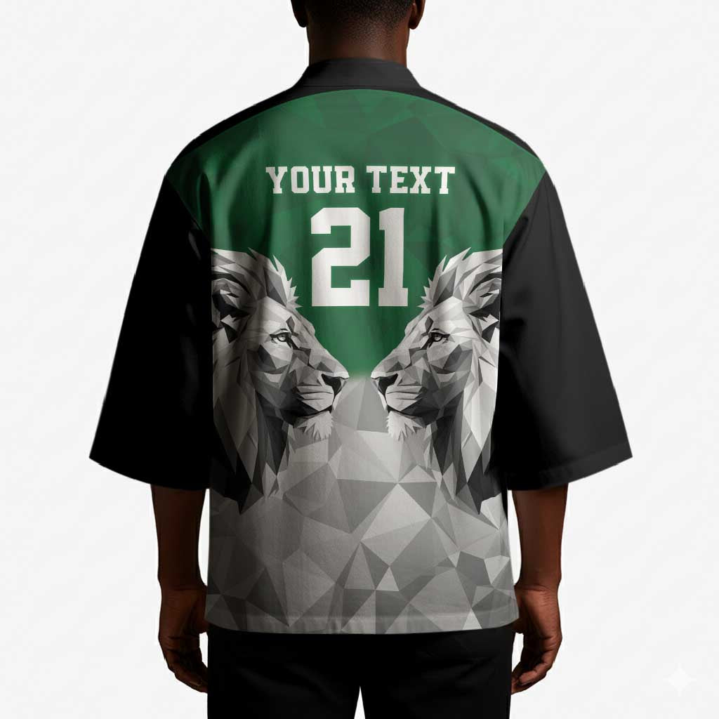 Custom Rugby Africa Kenya Kimono Green Kenyan 22-23 Motif