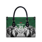 Custom Rugby Africa Kenya Leather Bag Green Kenyan 22-23 Motif