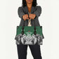 Custom Rugby Africa Kenya Leather Bag Green Kenyan 22-23 Motif
