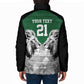 Custom Rugby Africa Kenya Padded Jacket Green Kenyan 22-23 Motif