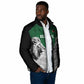 Custom Rugby Africa Kenya Padded Jacket Green Kenyan 22-23 Motif