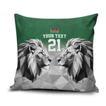 Custom Rugby Africa Kenya Pillow Cover Green Kenyan 22-23 Motif
