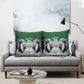 Custom Rugby Africa Kenya Pillow Cover Green Kenyan 22-23 Motif