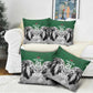Custom Rugby Africa Kenya Pillow Cover Green Kenyan 22-23 Motif