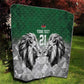 Custom Rugby Africa Kenya Quilt Green Kenyan 22-23 Motif - African Pride