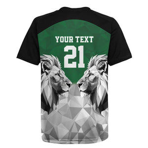 Custom Rugby Africa Kenya Rugby Jersey Green Kenyan 22-23 Motif - African Pride