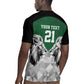 Custom Rugby Africa Kenya Rugby Jersey Green Kenyan 22-23 Motif - African Pride