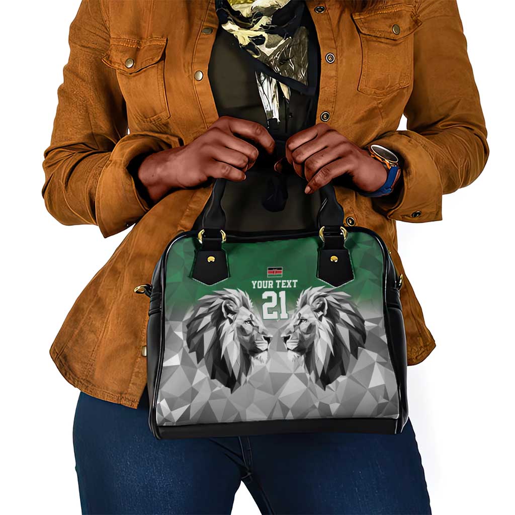 Custom Rugby Africa Kenya Shoulder Handbag Green Kenyan 22-23 Motif - African Pride