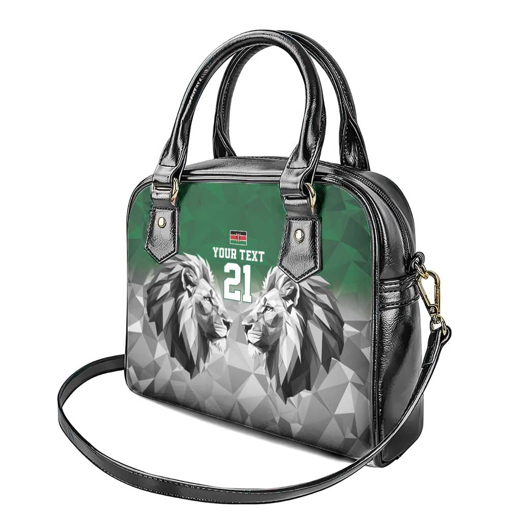 Custom Rugby Africa Kenya Shoulder Handbag Green Kenyan 22-23 Motif - African Pride