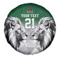 Custom Rugby Africa Kenya Spare Tire Cover Green Kenyan 22-23 Motif - African Pride