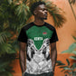 Custom Rugby Africa Kenya T shirt Green Kenyan 22-23 Motif - African Pride