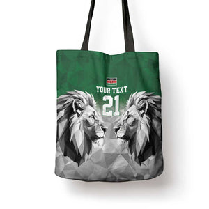 Custom Rugby Africa Kenya Tote Bag Green Kenyan 22-23 Motif