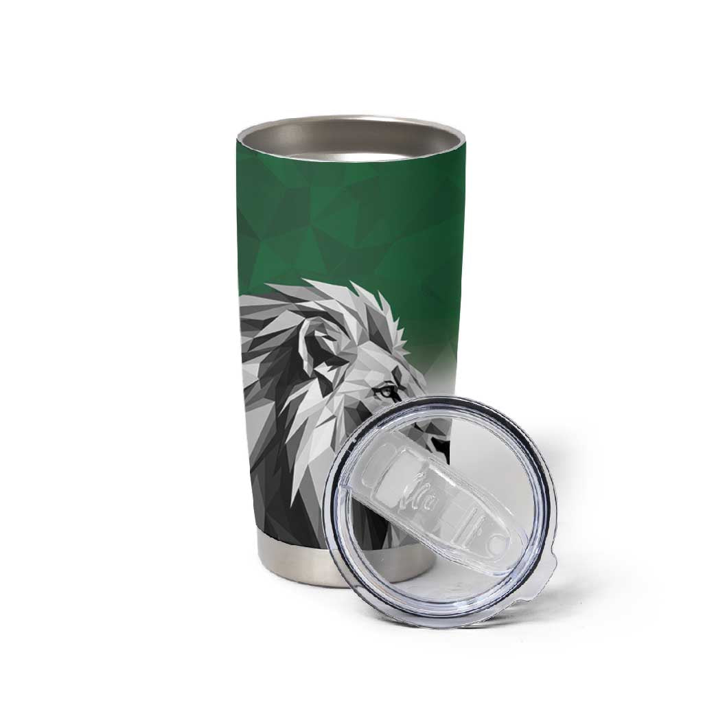 Custom Rugby Africa Kenya Tumbler Cup Green Kenyan 22-23 Motif - African Pride