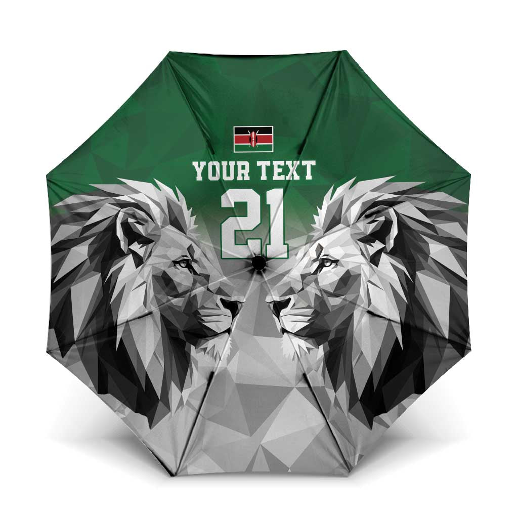 Custom Rugby Africa Kenya Umbrella Green Kenyan 22-23 Motif