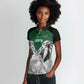Custom Rugby Africa Kenya Women Polo Shirt Green Kenyan 22-23 Motif - African Pride