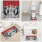 Custom Rugby Africa Kenya Bathroom Set Red Kenyan 22-23 Motif
