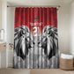 Custom Rugby Africa Kenya Bathroom Set Red Kenyan 22-23 Motif