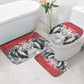 Custom Rugby Africa Kenya Bathroom Set Red Kenyan 22-23 Motif