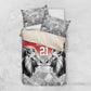 Custom Rugby Africa Kenya Bedding Set Red Kenyan 22-23 Motif - African Pride