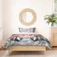 Custom Rugby Africa Kenya Bedding Set Red Kenyan 22-23 Motif - African Pride