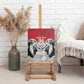 Custom Rugby Africa Kenya Canvas Wall Art Red Kenyan 22-23 Motif - African Pride