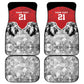Custom Rugby Africa Kenya Car Mats Red Kenyan 22-23 Motif - African Pride