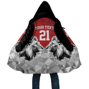 Custom Rugby Africa Kenya Cloak Red Kenyan 22-23 Motif