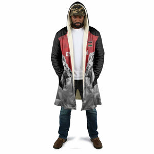 Custom Rugby Africa Kenya Cloak Red Kenyan 22-23 Motif